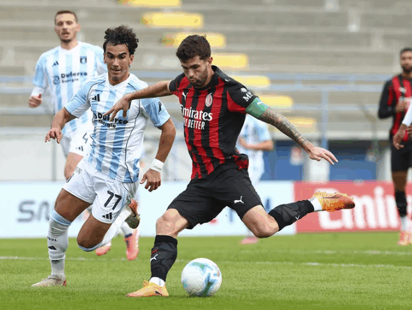 ac-milan-memuji-tim-serie-b-ini-dalam-laga-uji-coba